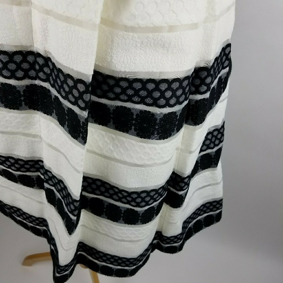 ↠Nine West tealength imprinted felt pattern dress↞ - Picture 5 of 5